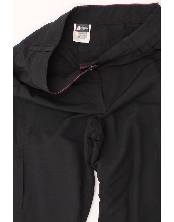 MOUNTAIN EQUIPMENT Womens Short Cargo Trousers US 8 Medium W32 L27 Black Vintage Mountain Equipment and Second-Hand Mountain Equipment from Messina Hembry 