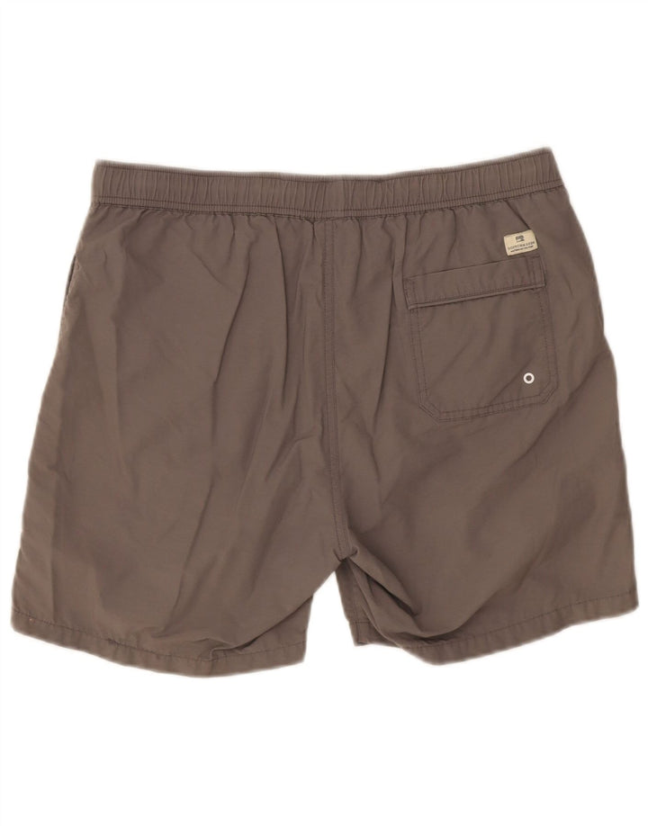 Pantalones cortos para hombre Scotch & Soda Medium W32 Algodón gris