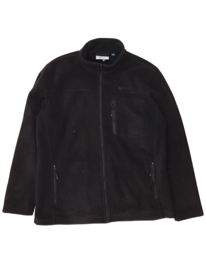 Chaqueta polar para hombre Mountain Warehouse ES 42 XL Poliéster negro