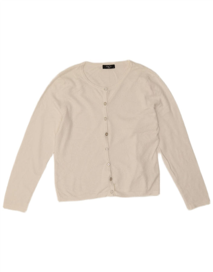 M&Co Jersey Bolero Petite para Mujer UK 44 Viscosa Blanca Mediana
