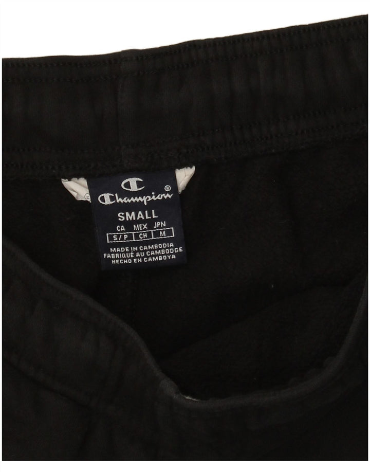 Champion Pantalones De Chándal Con Gráficos Para Hombre Joggers Small Black