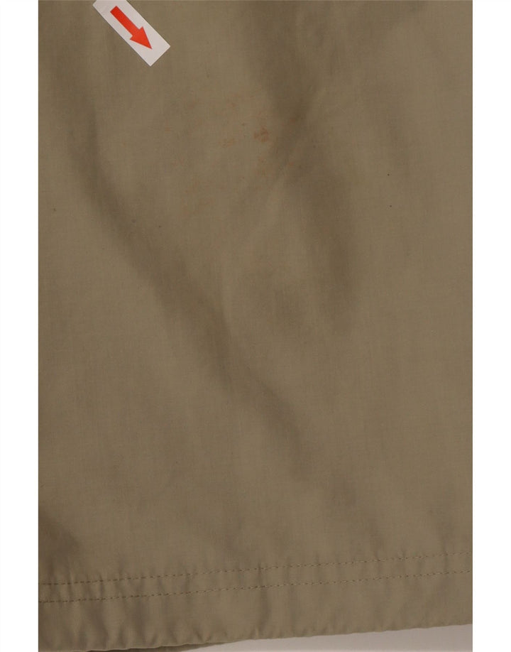 Adidas Mens Capri Chándal Pantalones Pequeño Caqui Poliéster