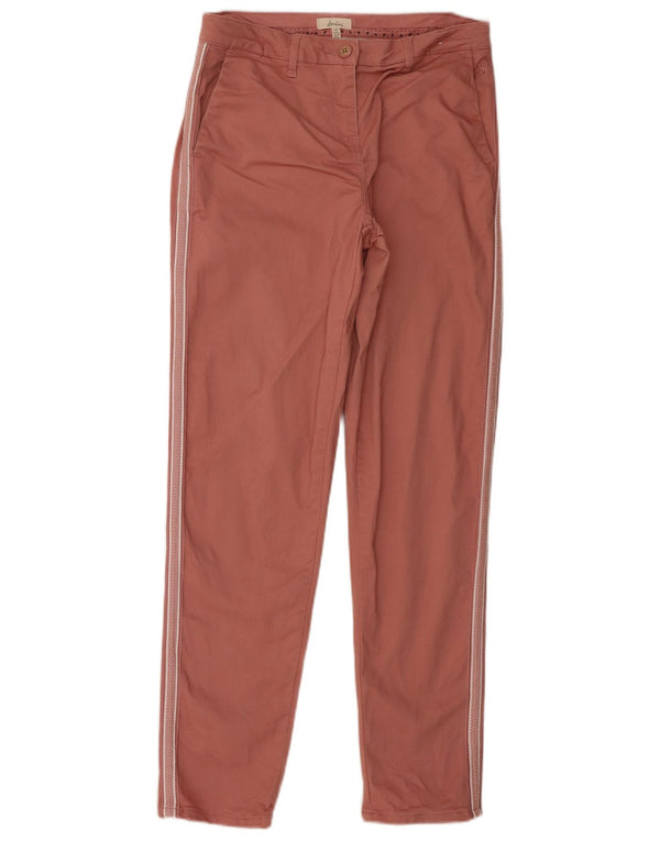 Joules Pantalón chino cónico para mujer UK 10 Small W28 L30 Algodón rosa