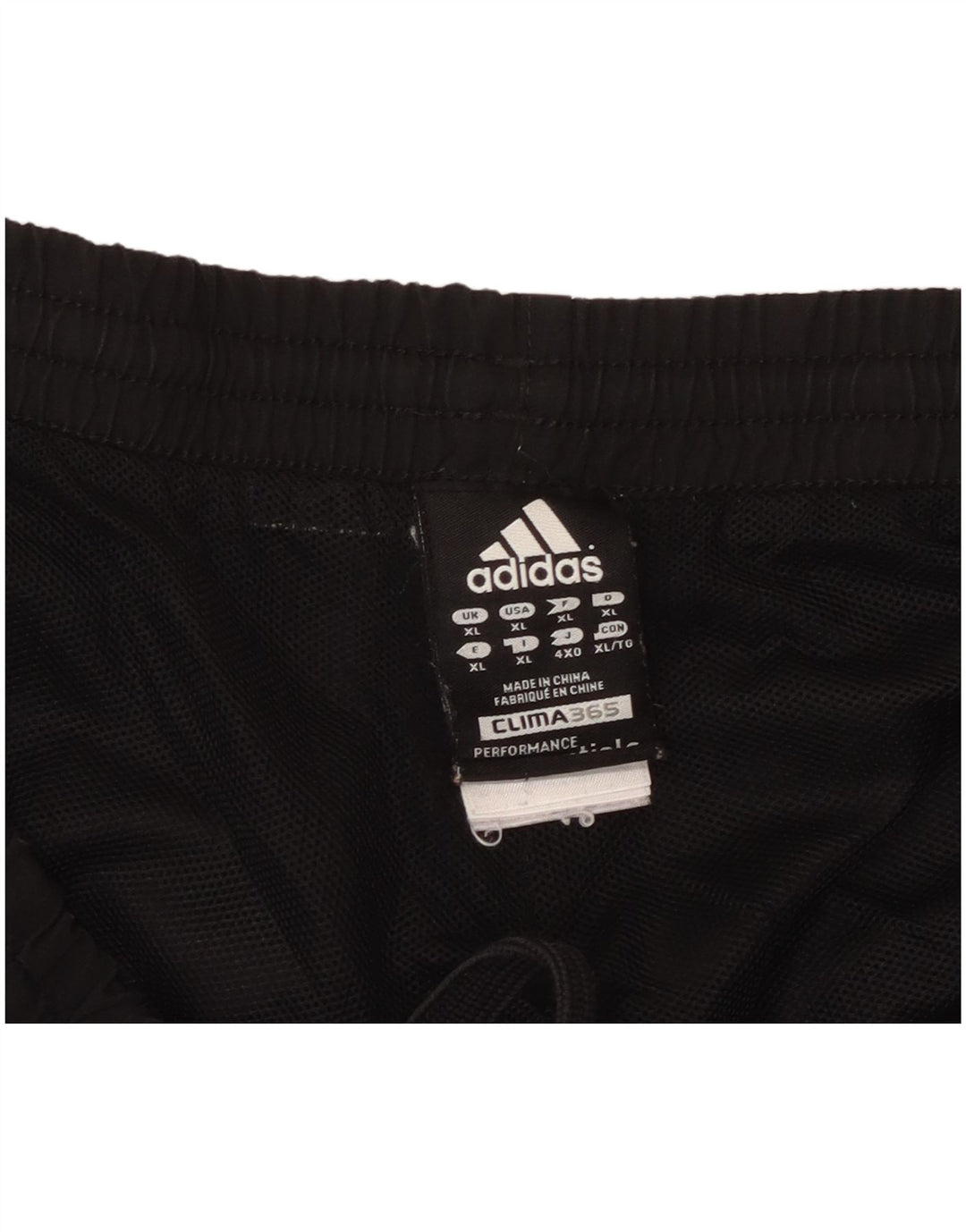 ADIDAS Mens Clima 365 Sport Shorts XL Negro Poliéster