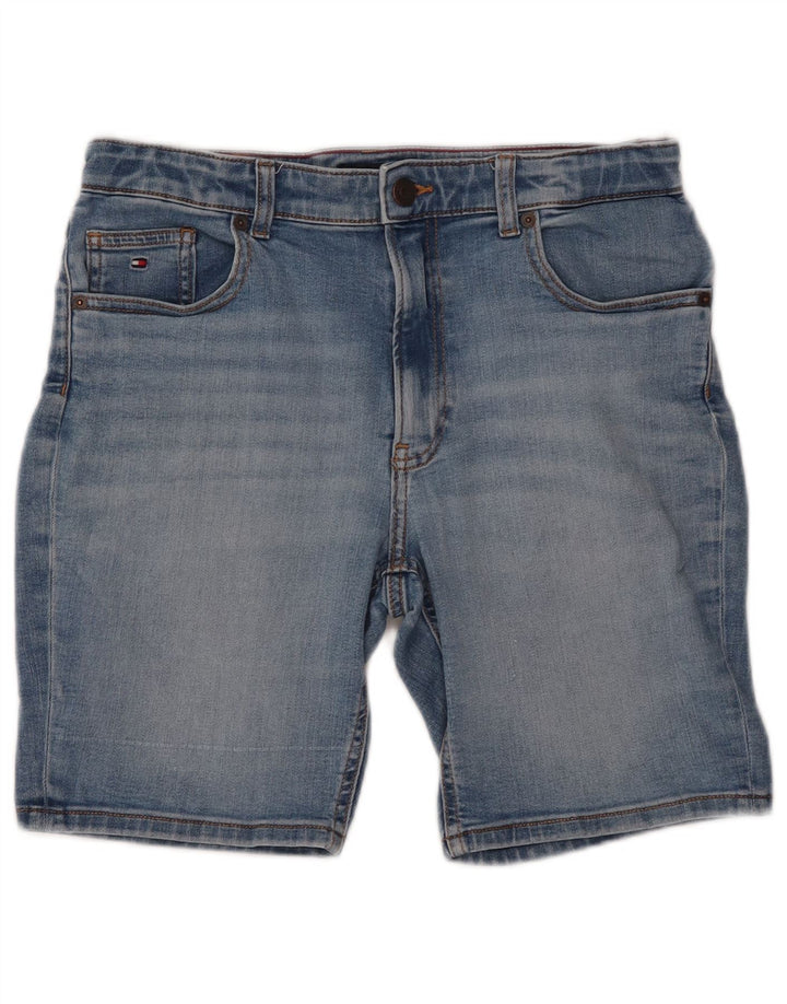 TOMMY HILFIGER Shorts vaqueros cónicos para niña 15-16 años W30 Algodón azul