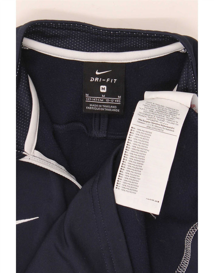 Nike - Chándal Dri Fit para niños, talla mediana, azul marino, 10-11 años