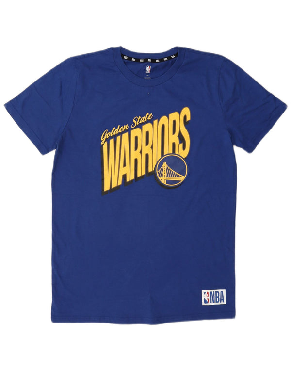 NBA Boys Golden State Warriors Graphic Camiseta Top 15-16 años Azul Algodón