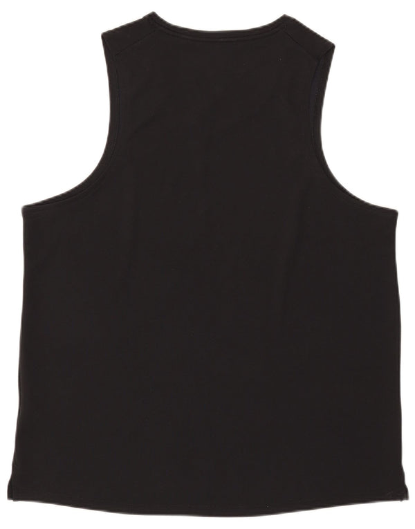 Nike - Camiseta sin mangas Dri Fit para mujer, talla 40, talla grande, poliéster negro