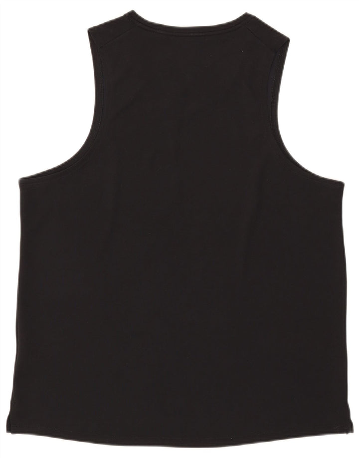 Nike - Camiseta sin mangas Dri Fit para mujer, talla 40, talla grande, poliéster negro