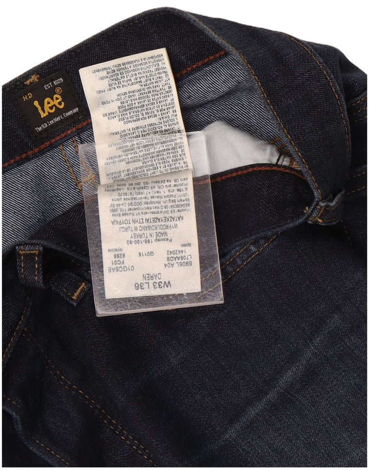 Vaqueros Lee Daren Slim para Hombre W33 L36 Algodón Azul Marino