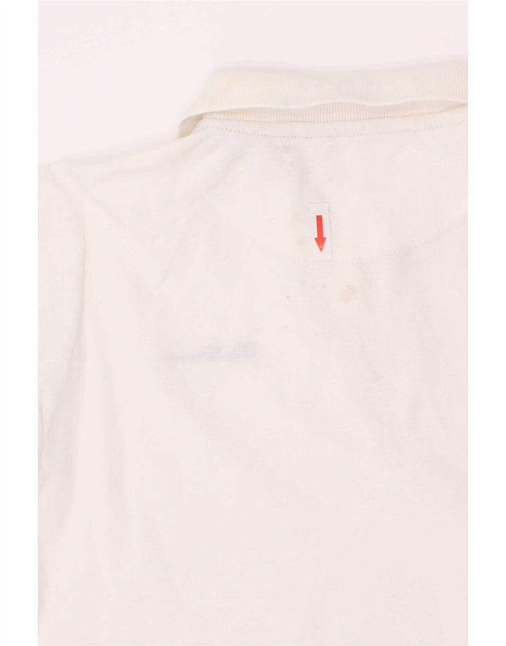 Ben Sherman Polo para niño 8-9 años Blanco Algodón