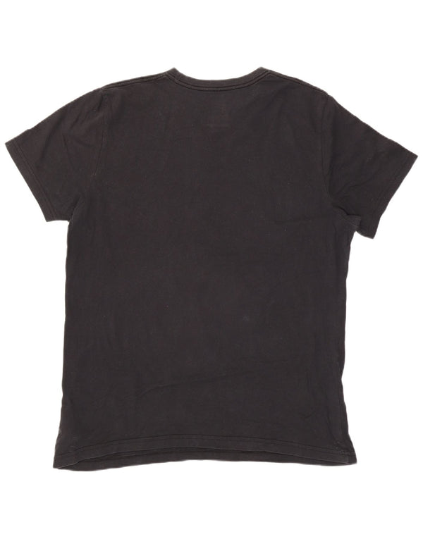 Nike Camiseta gráfica ajustada para hombre, talla 2XL, algodón negro