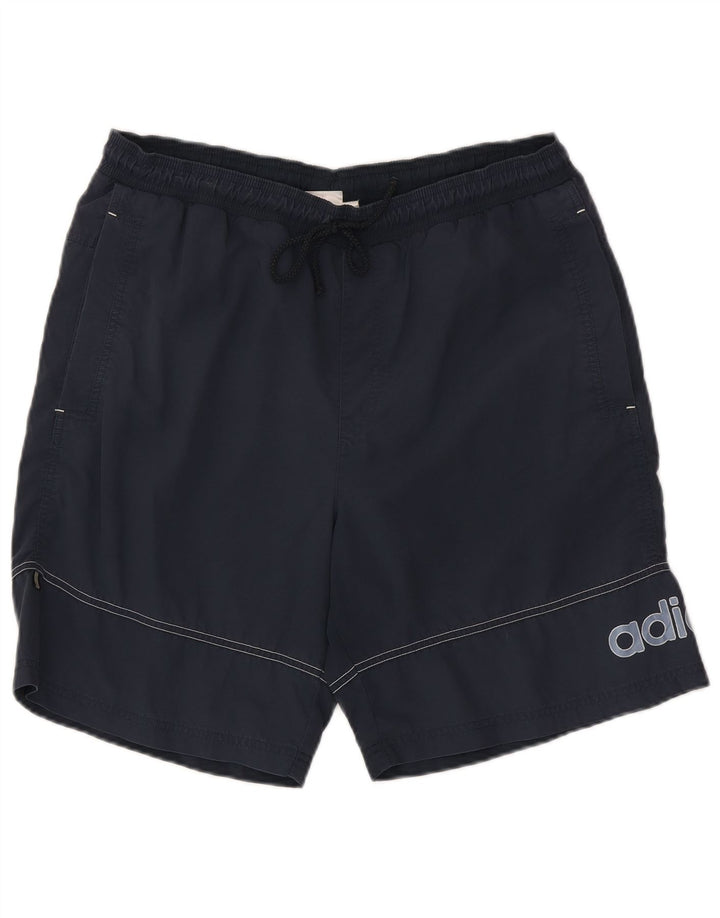 Adidas Hombre Graphic Sport Shorts Medio Azul Marino Poliamida