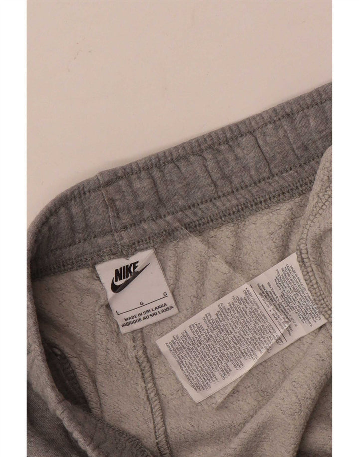 Nike - Pantalones de chándal para hombre, color gris, algodón