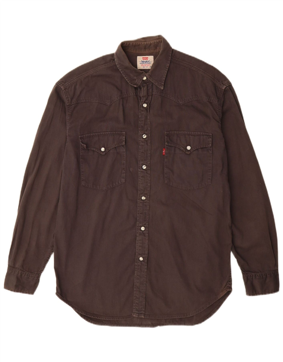 Camisa Levi's Hombre Algodón Gris Medio