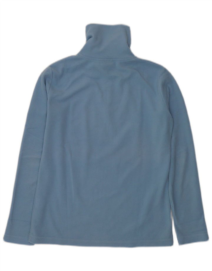 Invicta - Jersey de forro polar con cuello y cremallera para mujer, talla 40, color azul