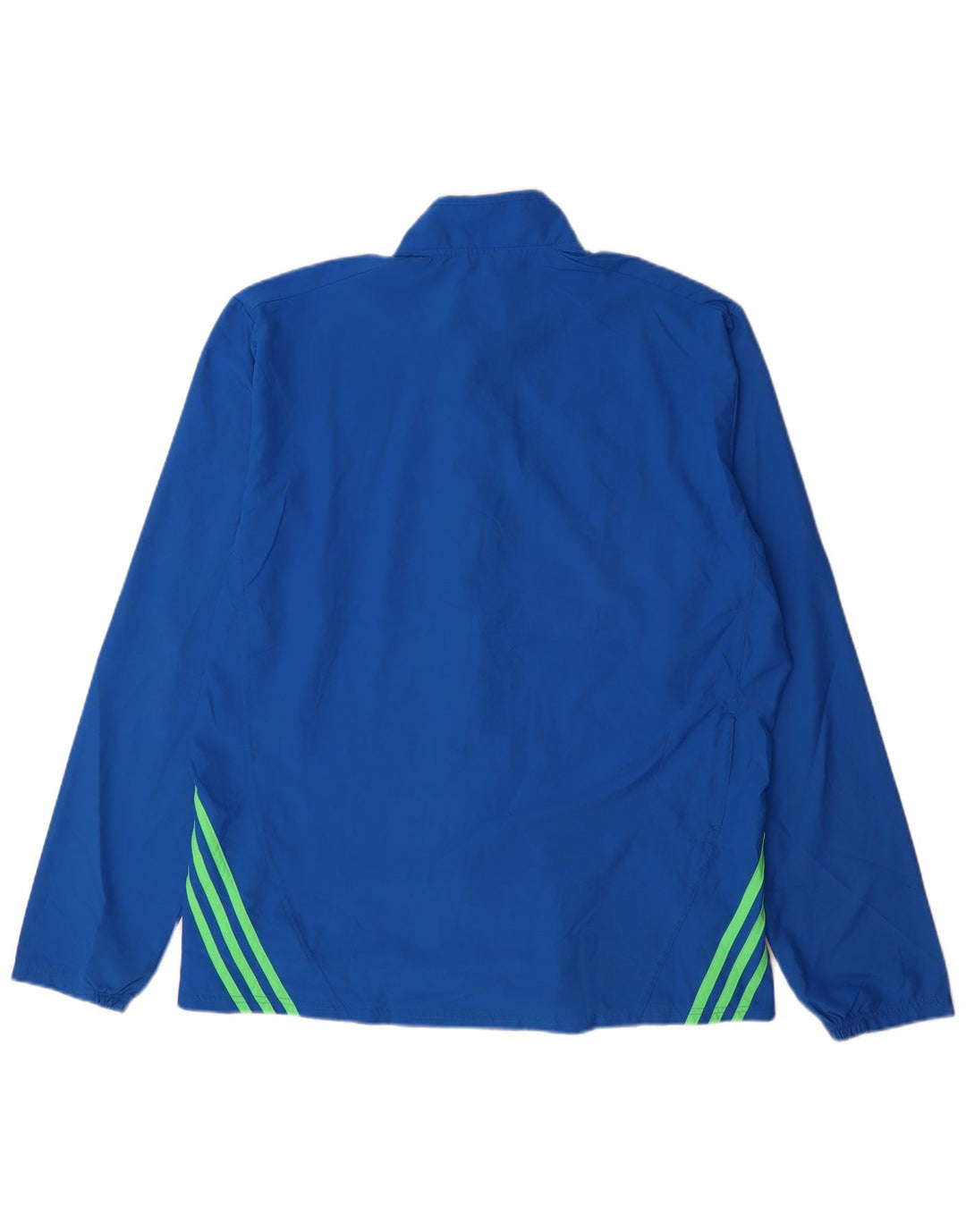 Adidas Hombre Chándal Top Chaqueta XL Azul Poliéster