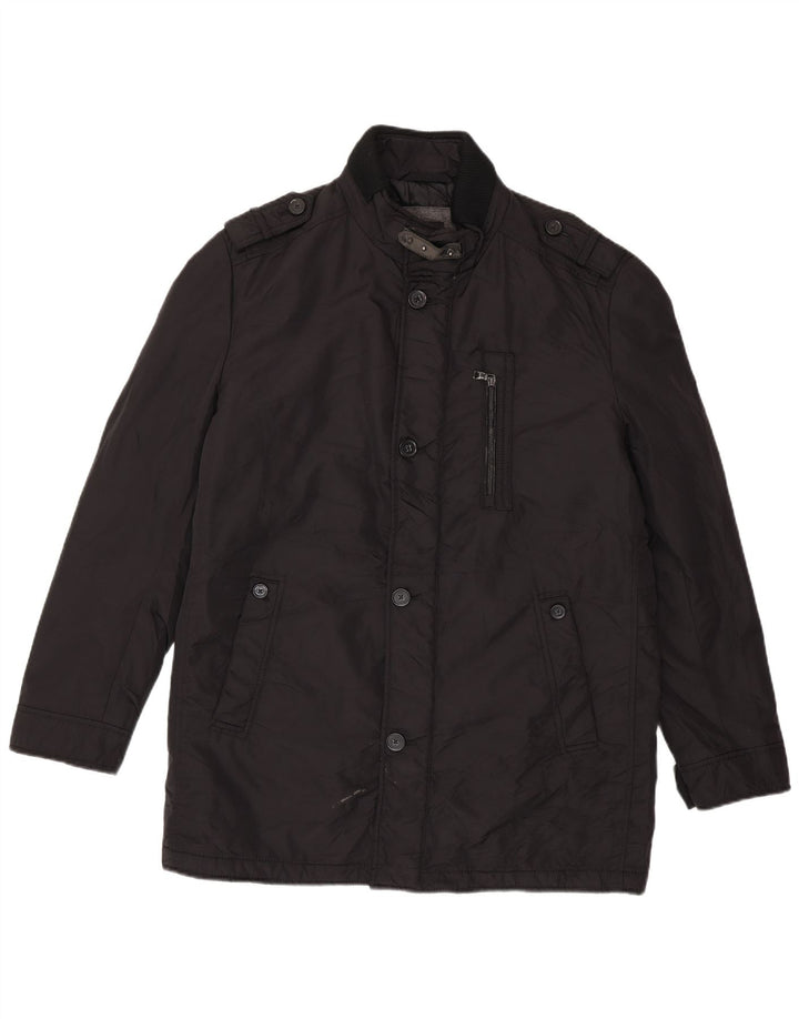 Hugo Boss Chaqueta utilitaria para hombre UK 54 2XL Poliamida negra