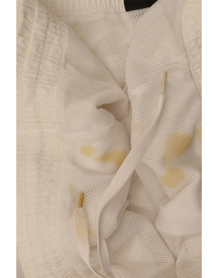 Umbro Bermudas gráficas para hombre Pantalones cortos deportivos 2XL Poliéster blanco
