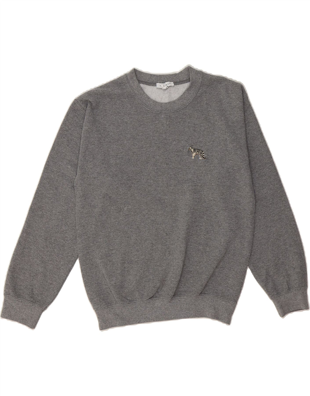TOPSHOP Womens Sweatshirt Jumper UK 10 Small Grey Vintage Topshop and Second-Hand Topshop from Messina Hembry 