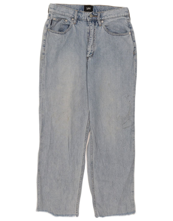 Lee Jeans Sueltos de Talle Alto para Mujer US 9 Medium W30 L26 Algodón Azul