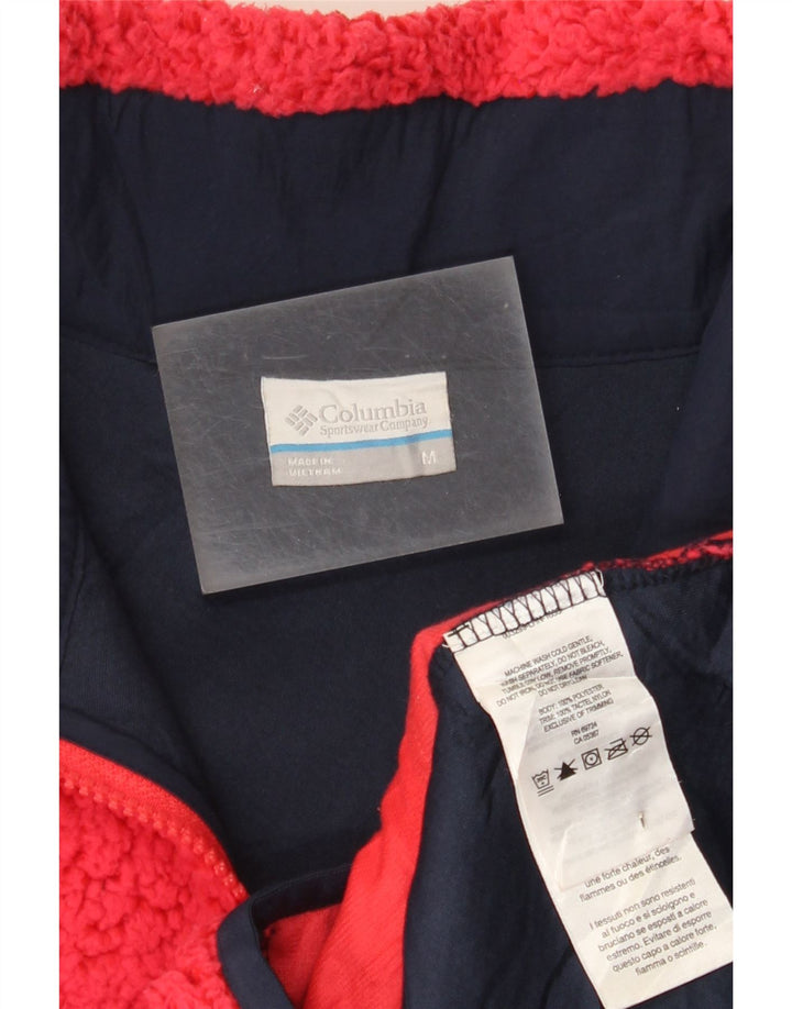 Columbia Chaqueta polar para mujer UK 44 Poliéster rosa medio