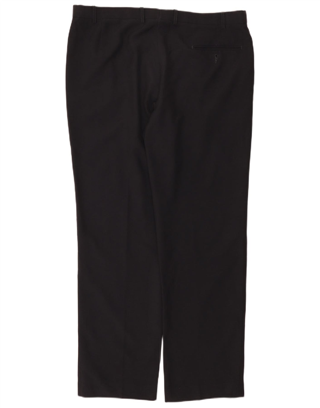 Marks & Spencer Pantalones de traje rectos de corte regular para hombre W40 L33 Azul marino