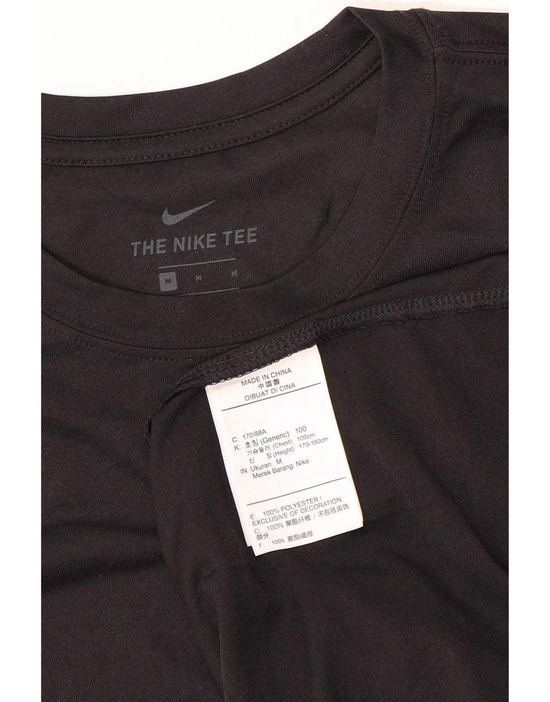 Nike Hombre Dri Fit Chaleco Top Medio Negro Poliéster