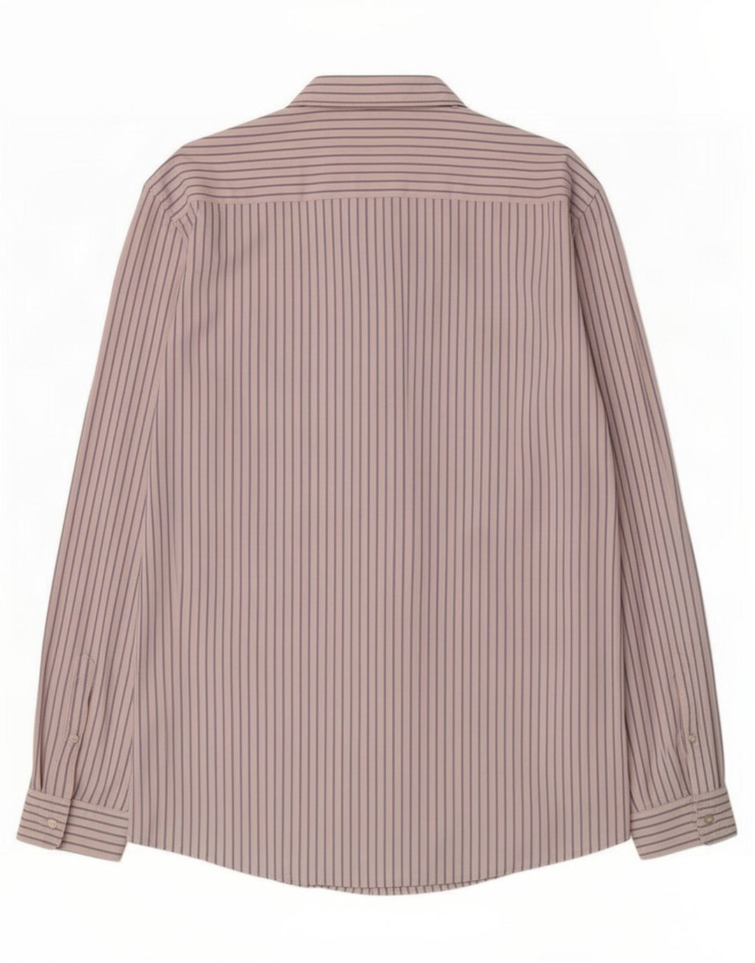 Zara Hombre Camisa Slim Fit Rayas Blancas Grandes