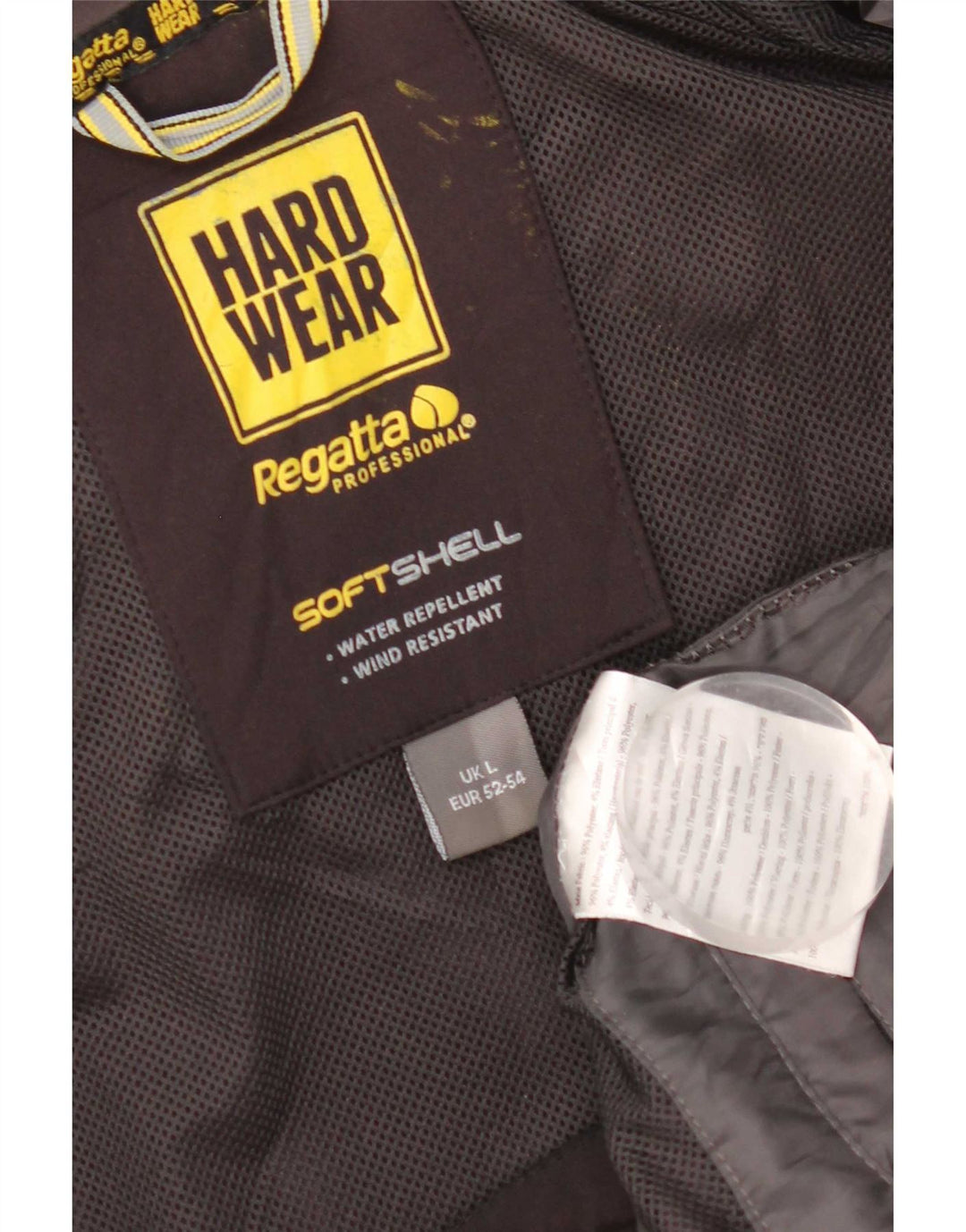 Regatta Chaqueta cortavientos con capucha para hombre UK 40 Large Poliéster negro