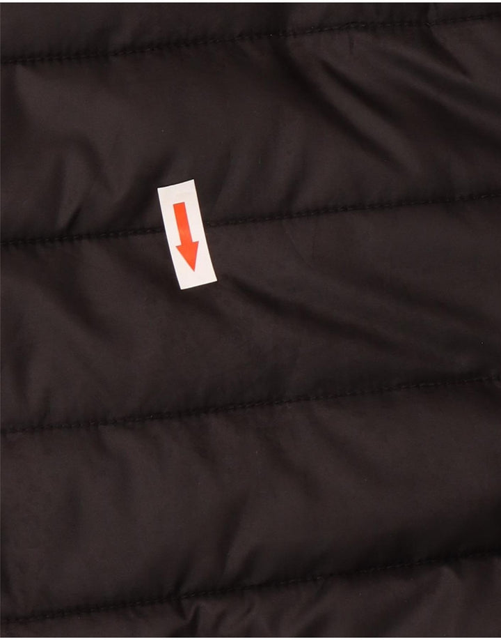Ellesse Chaqueta acolchada gráfica para hombre UK 40 Large Poliéster negro