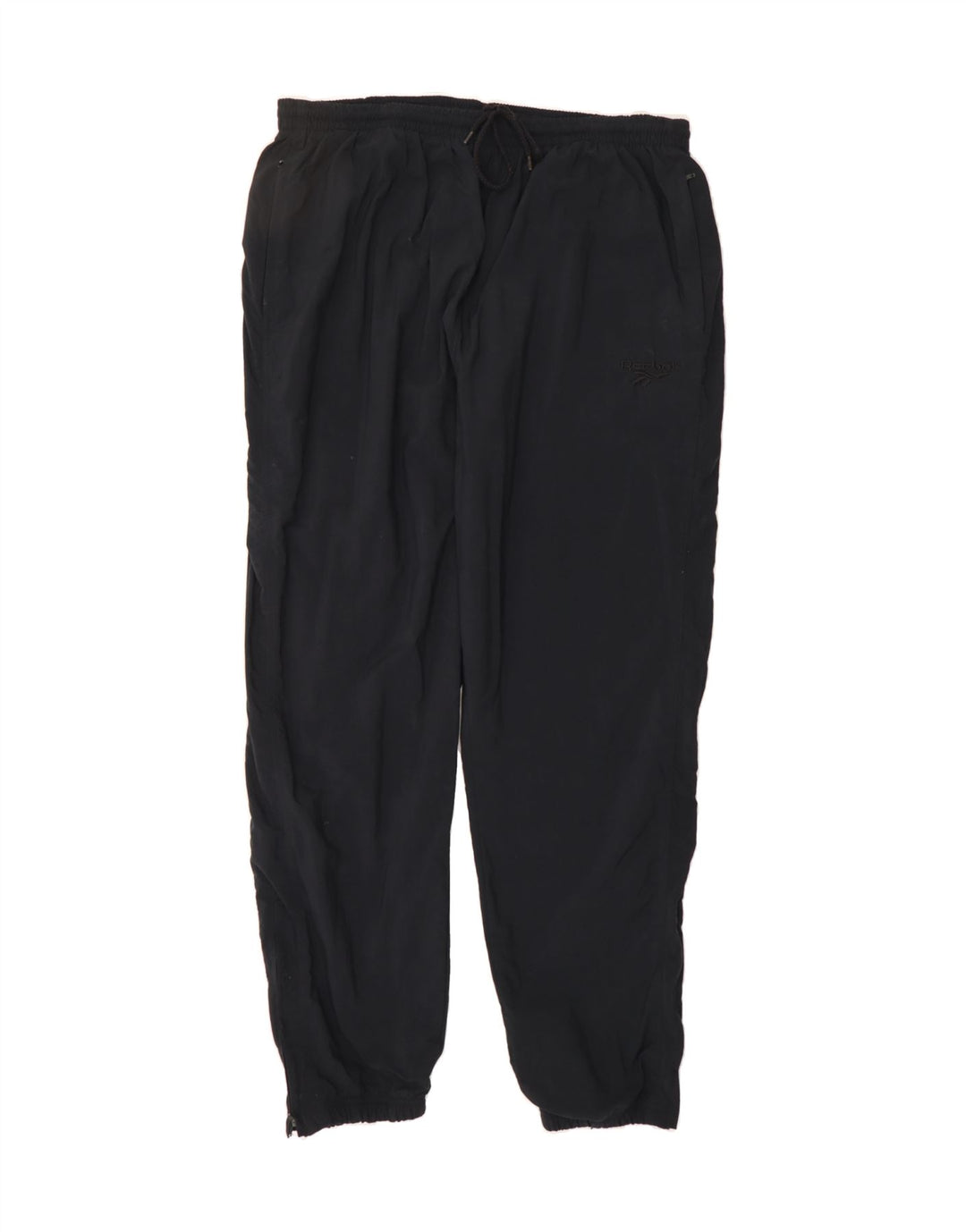REEBOK Mens Tracksuit Trousers Joggers 2XL  Black Polyamide Vintage Reebok and Second-Hand Reebok from Messina Hembry 