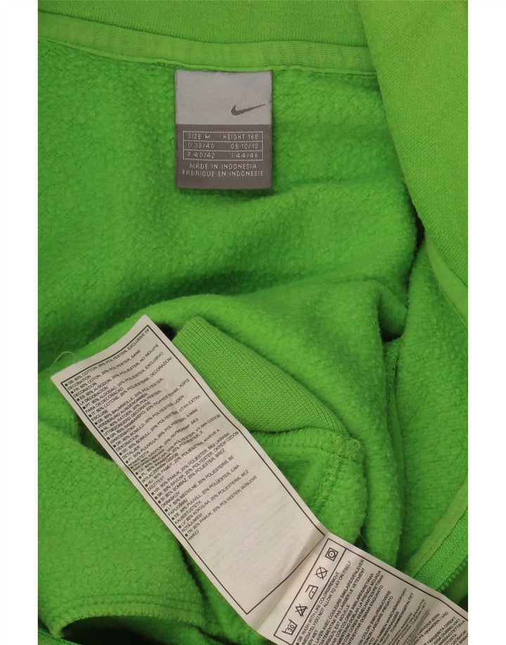 Nike - Chaqueta de chándal para mujer, talla 10/12, algodón verde medio
