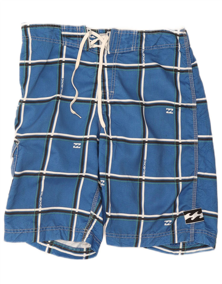 Bañador Billabong Hombre Azul Medio A Cuadros Poliéster