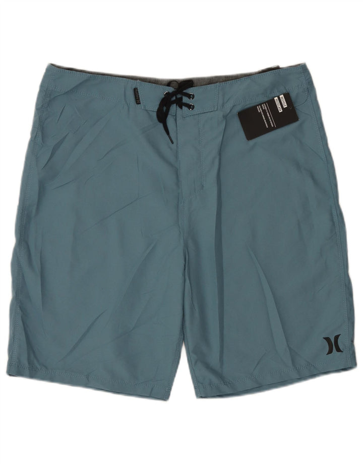 Hurley Bañador Corto Hombre Grande Poliéster Azul