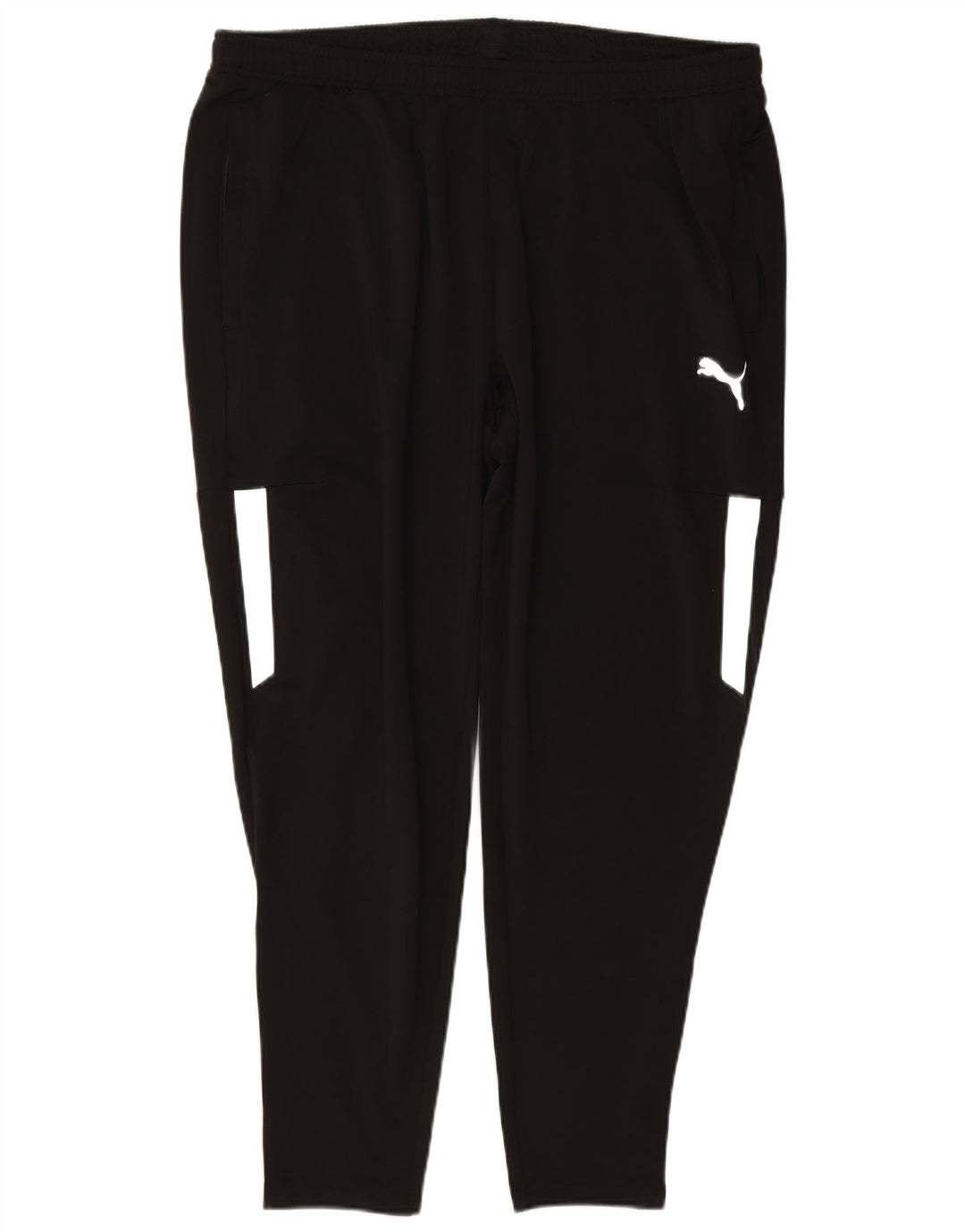 PUMA Pantalones de chándal para hombre 2XL Negro Colorblock