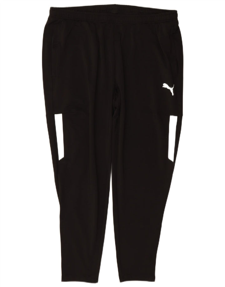 PUMA Pantalones de chándal para hombre 2XL Negro Colorblock