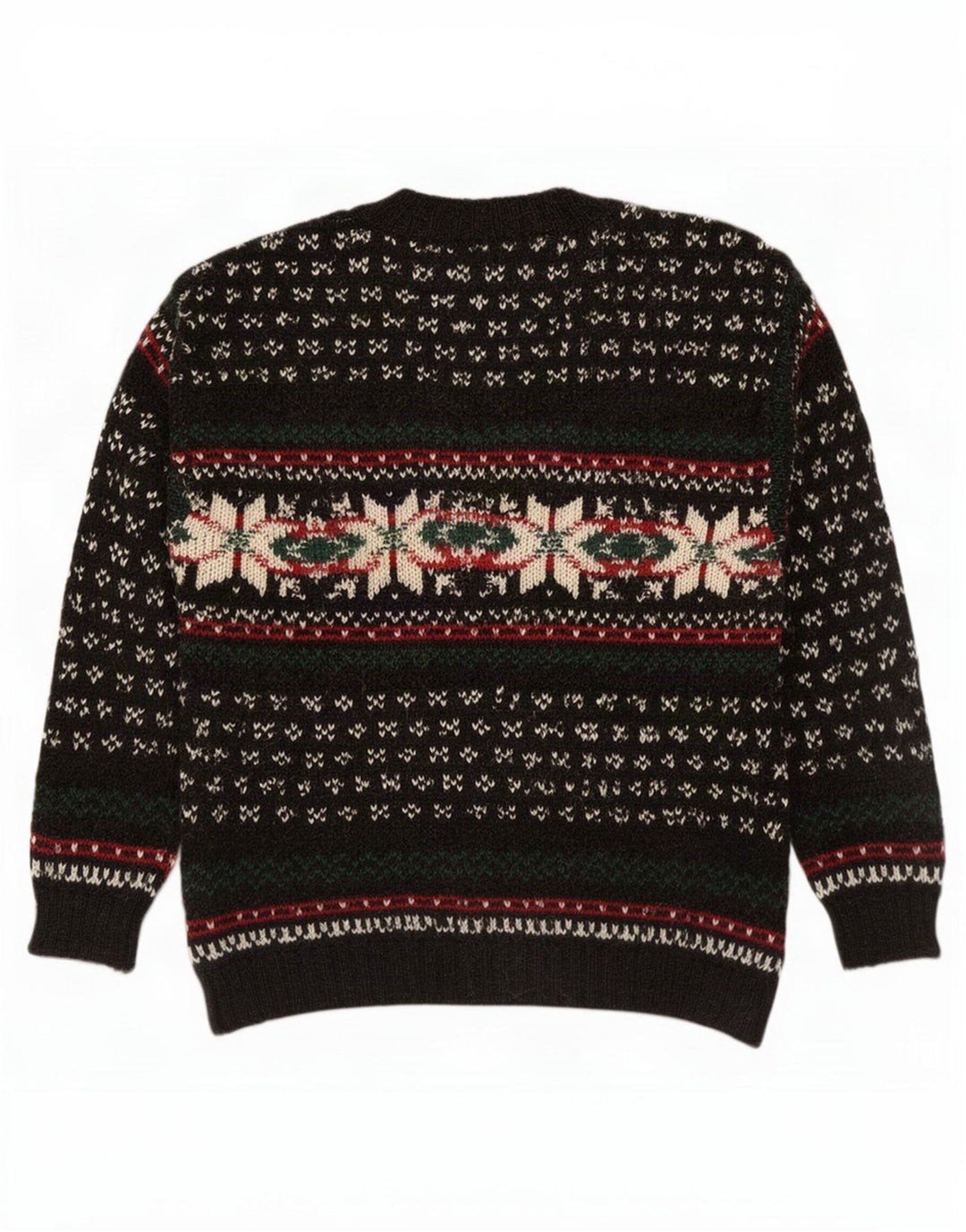 Marks & Spencer St. Michael - Jersey de cuello redondo para hombre, talla XL, color negro
