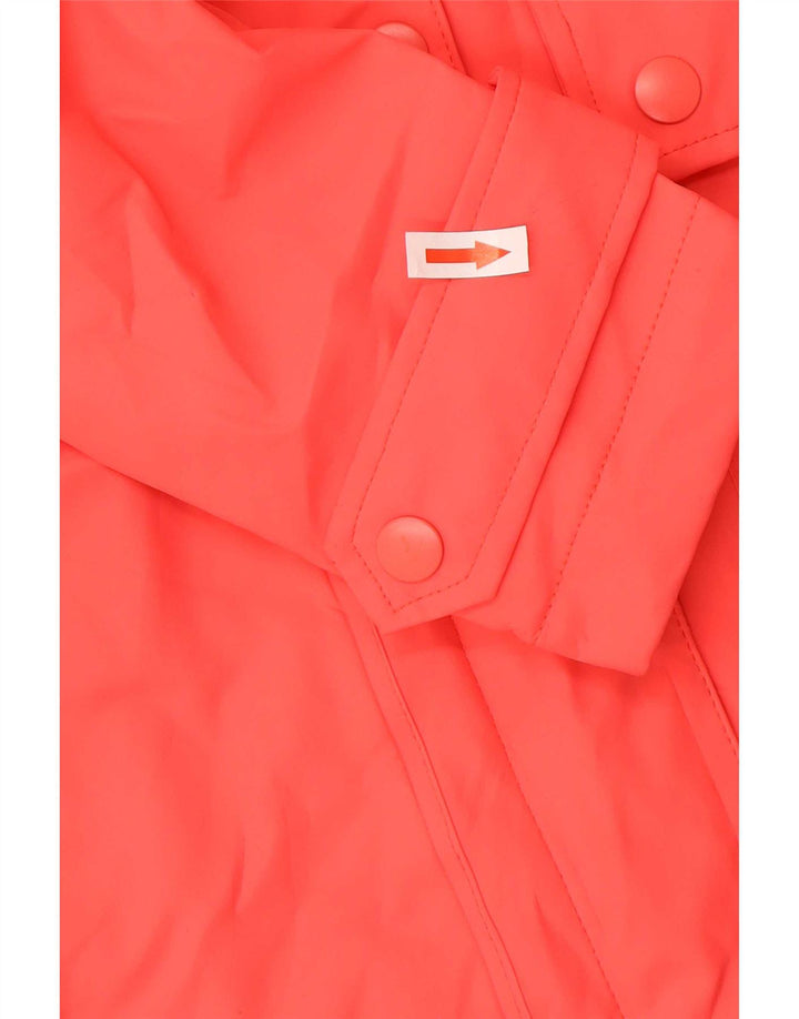 Marks & Spencer Chaqueta impermeable extragrande con capucha para mujer UK 8 Small Naranja