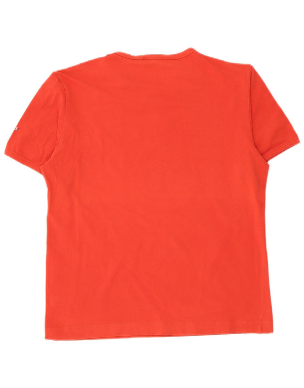 Guess Camiseta Mujer Top UK 40 XL Algodón Rojo
