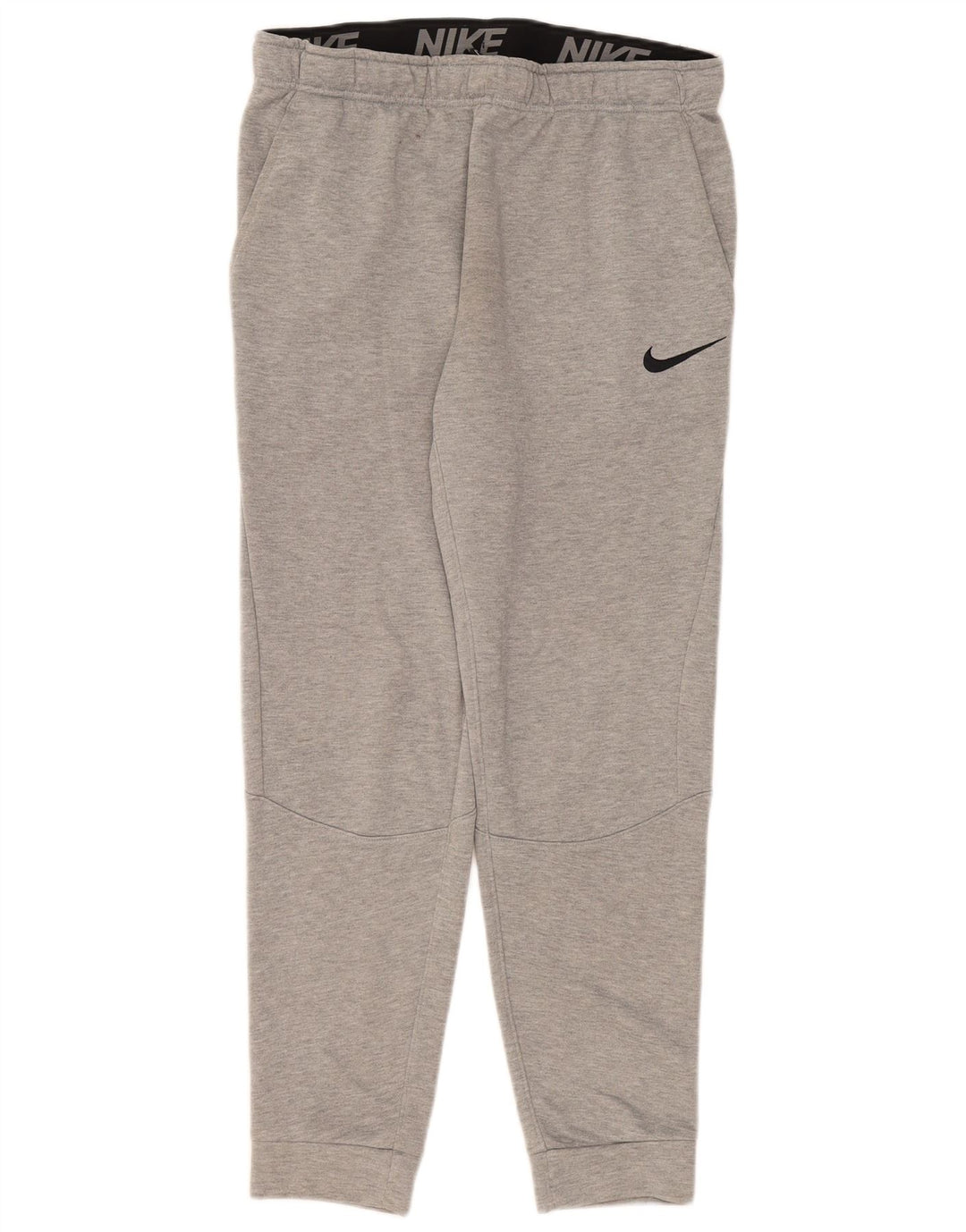NIKE Hombre Dri Fit Pantalones De Chándal Joggers Poliéster Gris Medio