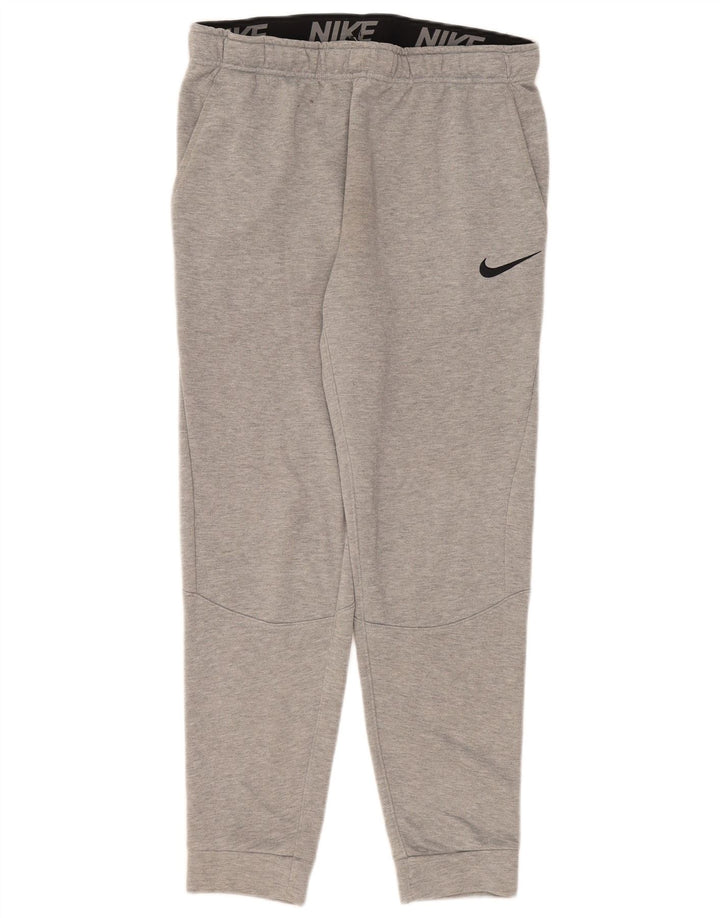 NIKE Hombre Dri Fit Pantalones De Chándal Joggers Poliéster Gris Medio