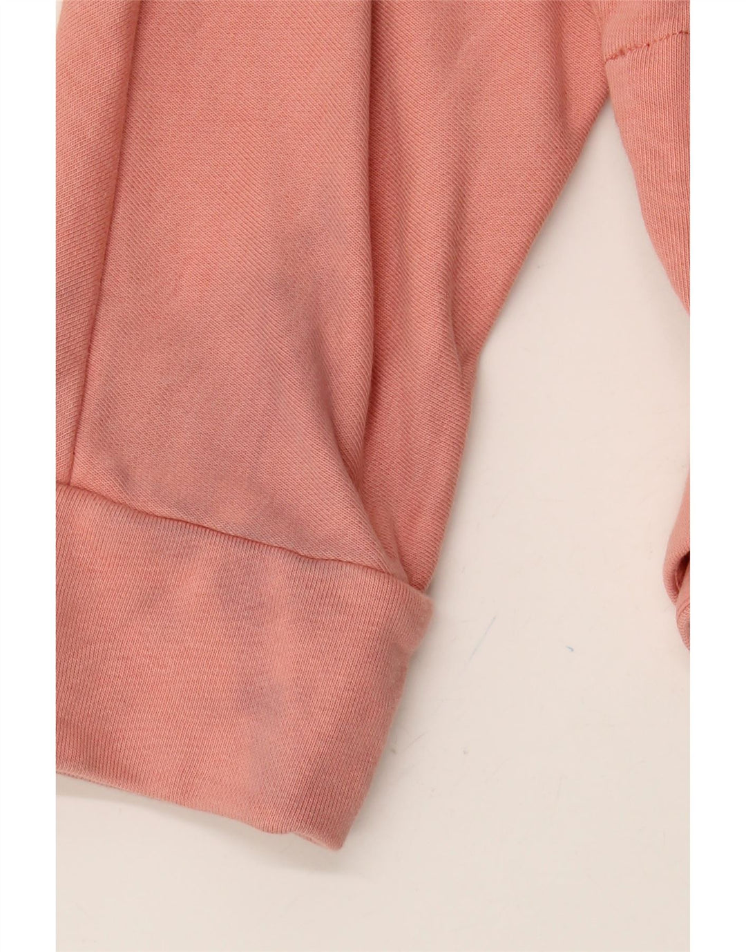 COS - Sudadera corta de gran tamaño para mujer, talla 10, algodón rosa pequeño