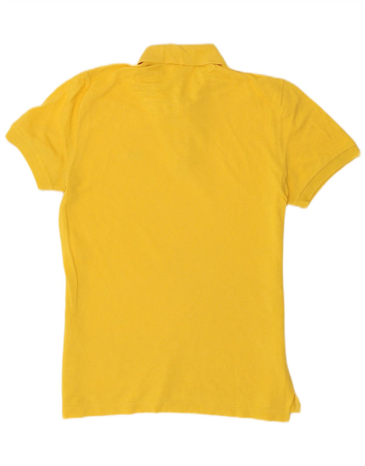 Polo Lacoste para hombre talla 3 pequeño algodón amarillo