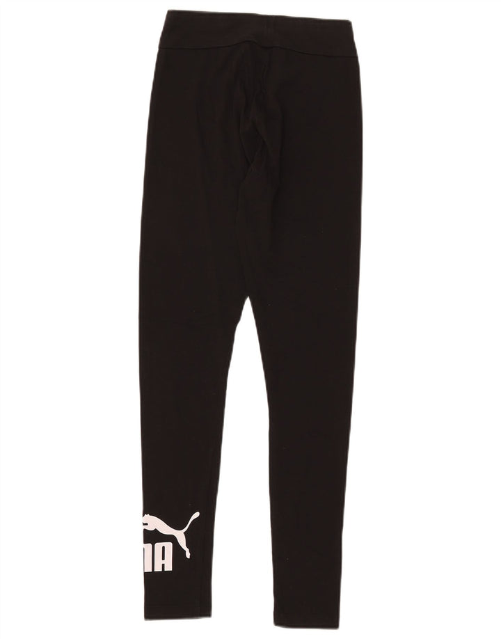 Puma Leggings gráficos para mujer UK 8 Small Black