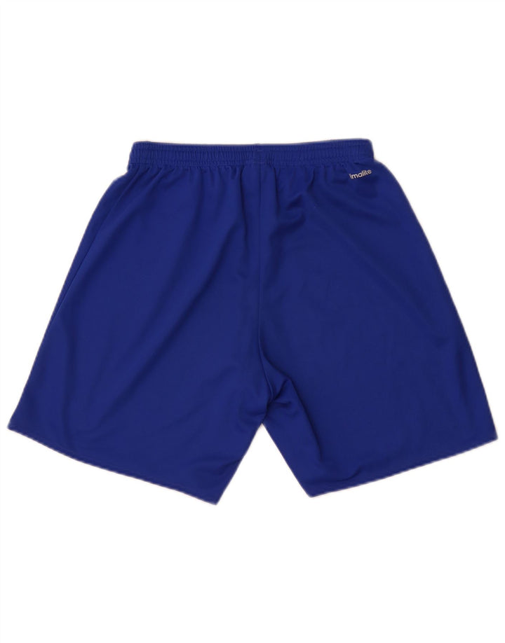 Adidas Mens Climalite Sport Shorts Pequeño Azul Poliéster