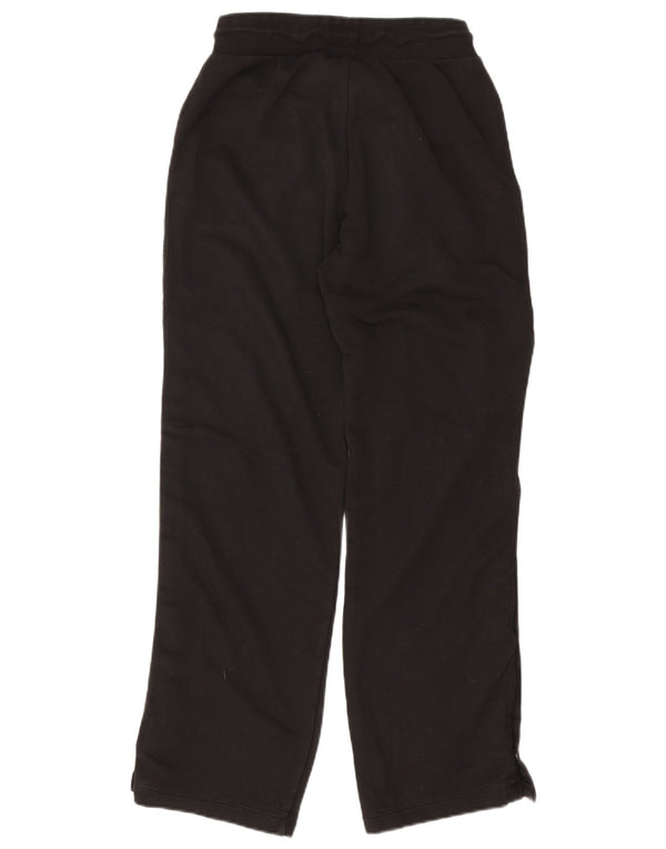 Nike Pantalones de chándal gráficos para Mujer UK 10 Small Black Cotton