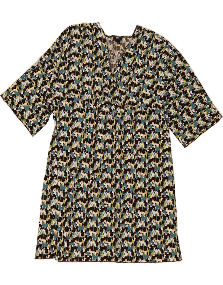 MOSSIMO Womens Abstract Pattern Sheath Dress US 20/22 3XL Multicoloured Vintage Mossimo and Second-Hand Mossimo from Messina Hembry 