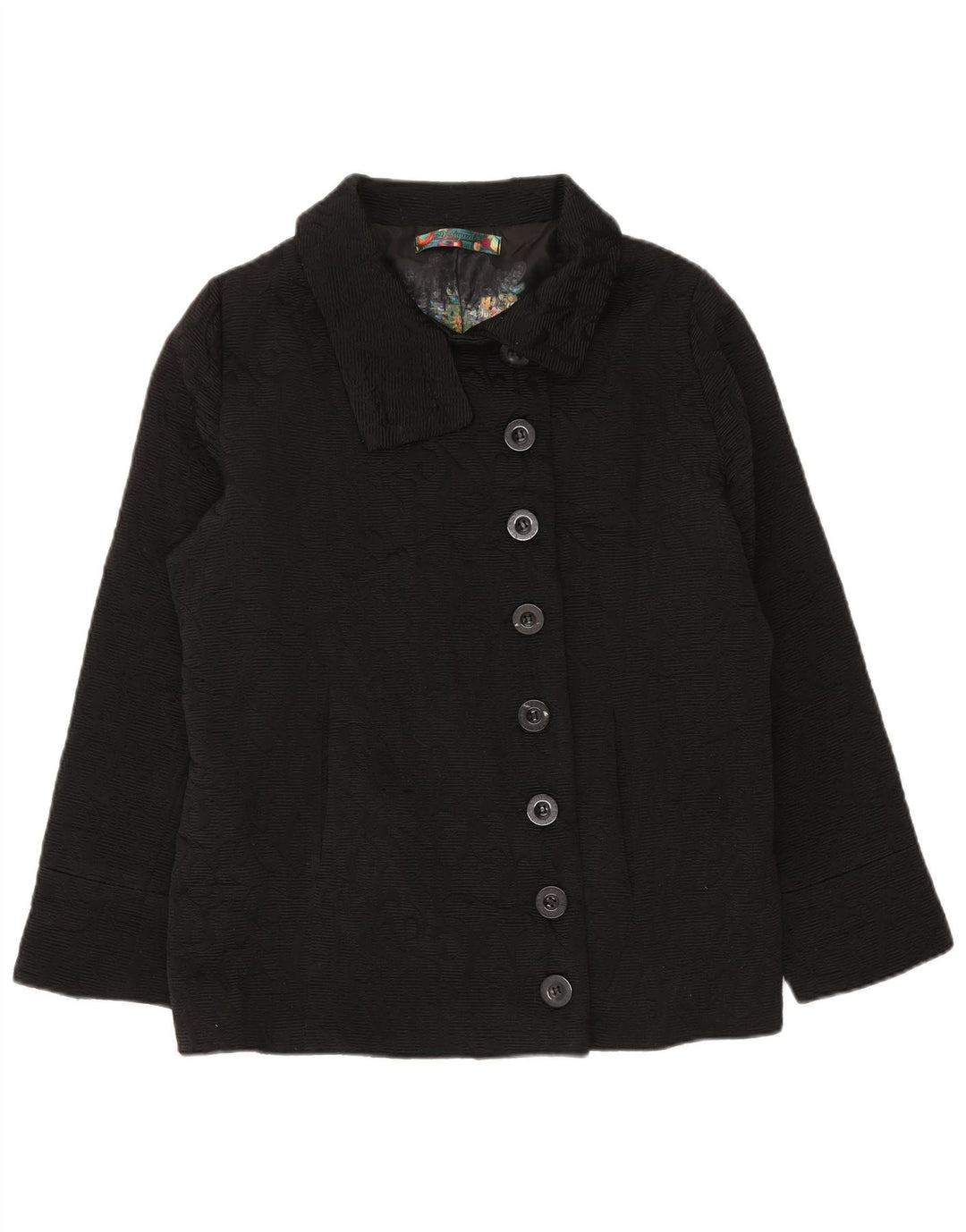 Abrigo Desigual Mujer EU 46 XL Negro