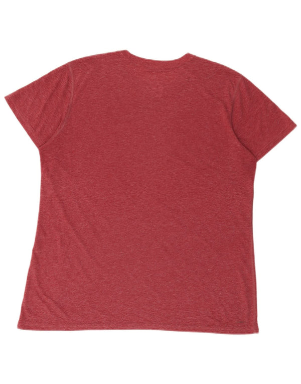 Adidas Camiseta Mujer Top UK 40 XL Poliéster Burdeos